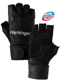 Harbinger Classic All Leather Wristwrap Gloves